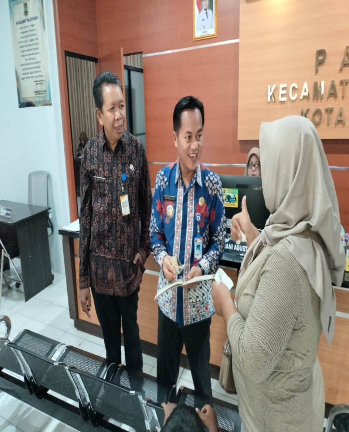 Antusias Masyarakat Pembayaran Pajak Kendaraan Bermotor di PATEN Kecamatan Citangkil